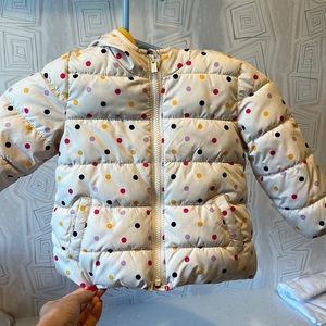 Toddler puffy winter jacket